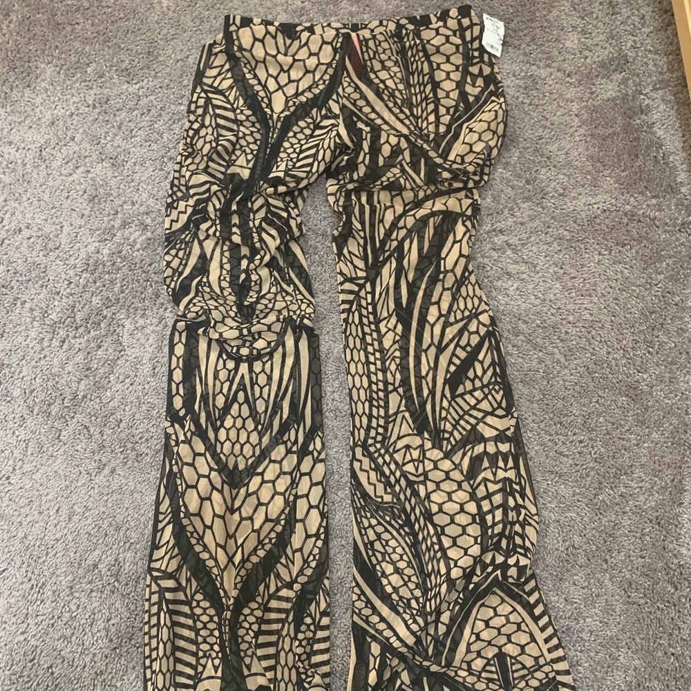 Akira Chicago sheer mesh leggings